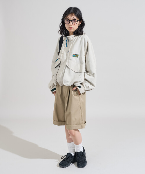 「FREAK'S STORE」 ナイロンブルゾン「foxfireコラボ」 フリ- ナチュラル レディースの画像