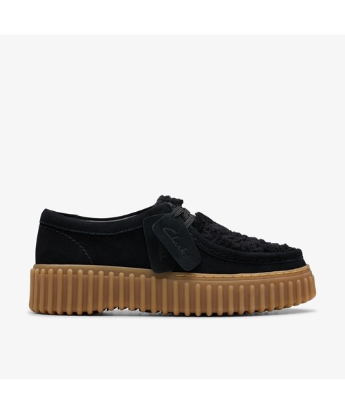 「Clarks」 シューズ UK4 ブラック レディース