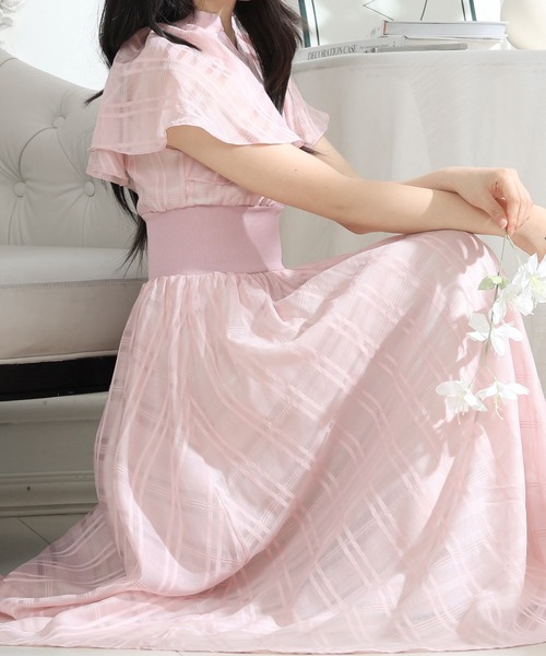 「Lace Ladies」 半袖ワンピース FREE ブラック レディース_画像7