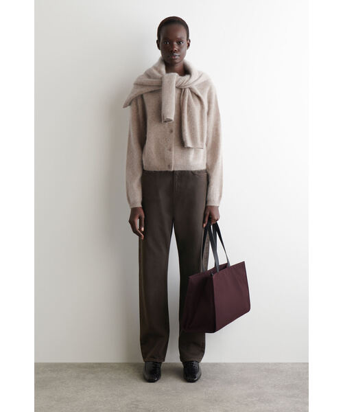 「COS」 トートバッグ ONESIZE プラム レディース_画像2