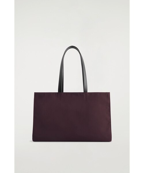 「COS」 トートバッグ ONESIZE プラム レディース_画像3