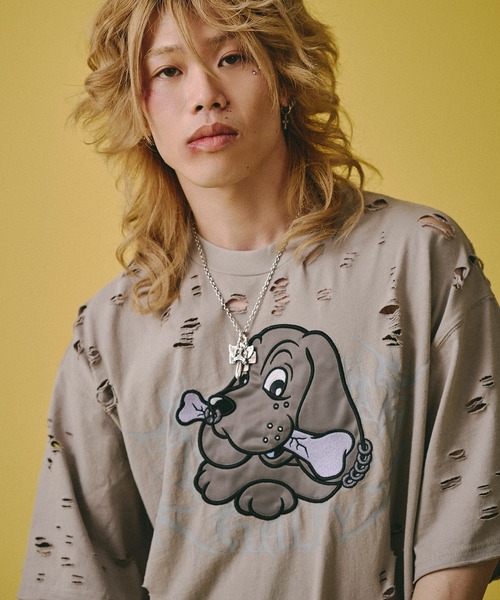 GALFY（ガルフィー） tシャツ 「GALFY/ガルフィー」病みに溶かされし犬