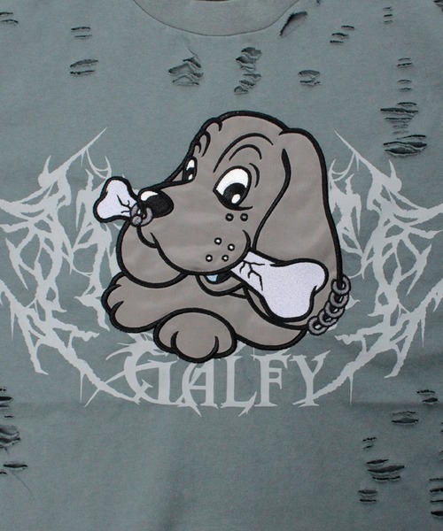 GALFY（ガルフィー） tシャツ 「GALFY/ガルフィー」病みに溶かされし犬