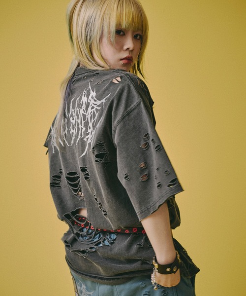 GALFY（ガルフィー） tシャツ 「GALFY/ガルフィー」病みに溶かされし犬