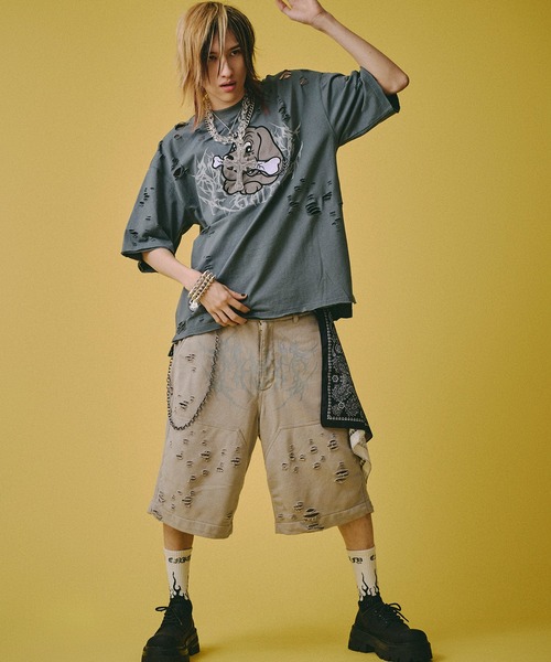 GALFY（ガルフィー） tシャツ 「GALFY/ガルフィー」病みに溶かされし犬