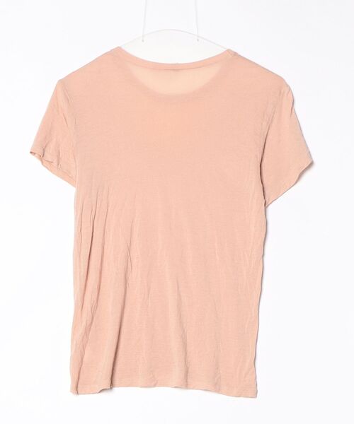 「BASERANGE」 半袖Tシャツ S ベージュ レディース_画像2
