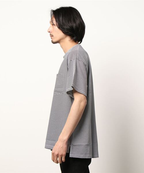 「VICTIM」 半袖Tシャツ M ブルー メンズ_画像9
