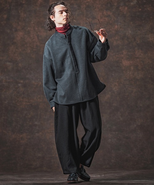 「Jih Nunc」 長袖Tシャツ L パープル メンズ_画像8