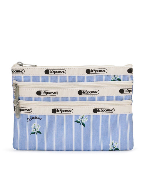 LeSportsac（レスポートサック） ポーチ 3ZIP COSMETIC ジャスミン