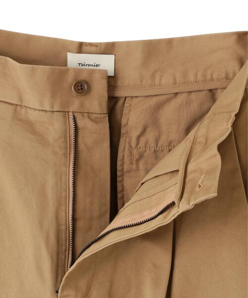 Toironier（トワロニエ） パンツ Toironier/トワロニエ/2TUCK LONG