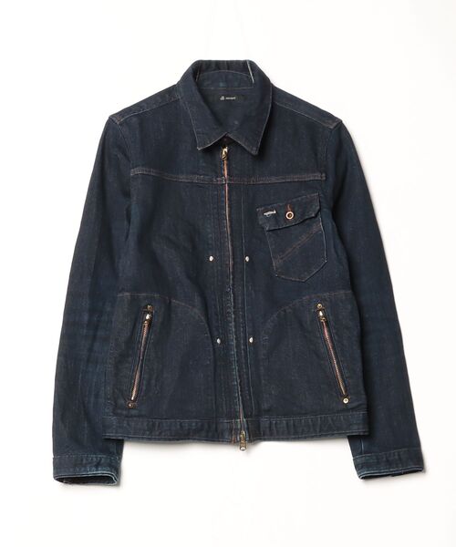 Johnbull ブルー デニムジャケット　M ブルゾン　アウター Johnbull（ジョンブル） デニムジャケット M ブルー メンズ : ZOZOTOWN