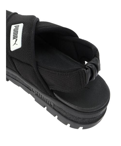 「PUMA」 フラットサンダル 23cm ブラック レディース_画像4