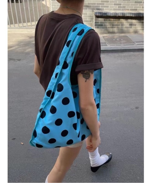 カラフルドット柄ワンピース バッグはつきません SEN TOKYO ショルダーバッグ バッグ Polka dot one-shoulder bag/水玉