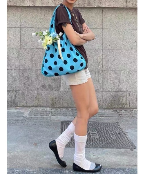 SEN TOKYO ショルダーバッグ バッグ Polka dot one-shoulder bag/水玉