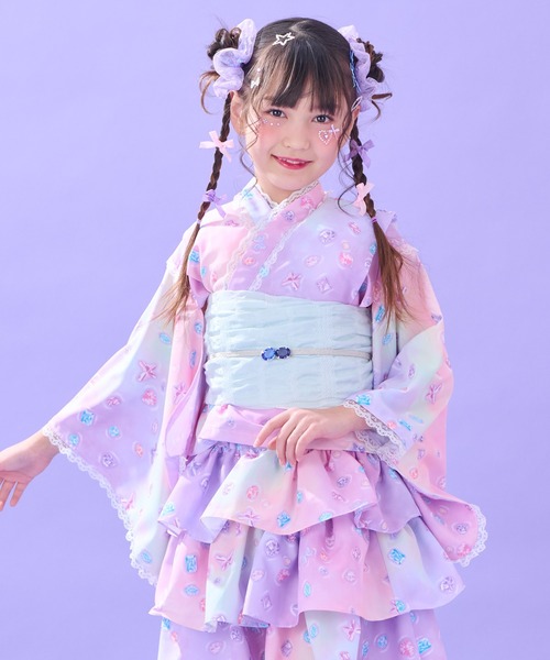 SOUBIEN（創美苑） 浴衣 3分でカンタン着付け♪浴衣ドレス キッズ