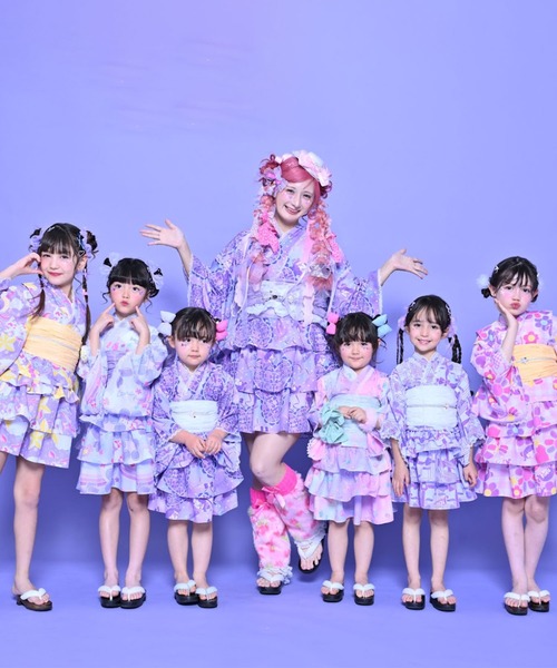 SOUBIEN（創美苑） 浴衣 3分でカンタン着付け♪浴衣ドレス キッズ