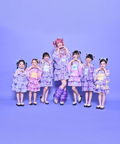 SOUBIEN（創美苑） 浴衣 3分でカンタン着付け♪浴衣ドレス キッズ