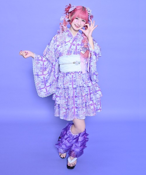 SOUBIEN（創美苑） 浴衣 3分でカンタン着付け♪ワンピース浴衣ドレス