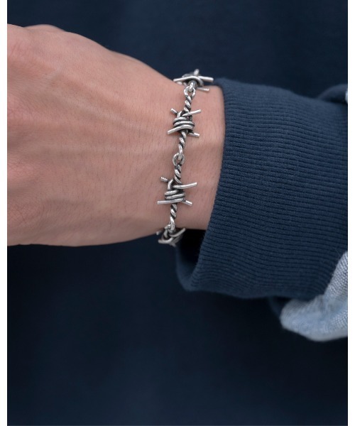 uniform experiment ブレスレット BARBED WIRE BRACELET メンズ