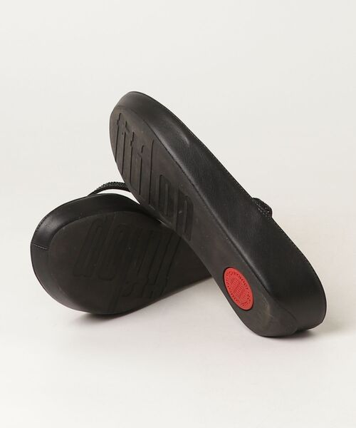 「fitflop」 フラットサンダル UK4 ブラック レディース_画像3