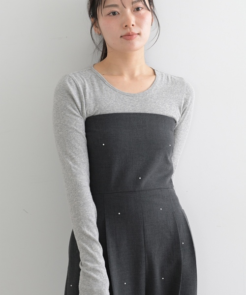 「U by SPICK&SPAN」 オールインワン 38 ブラック レディース_画像2