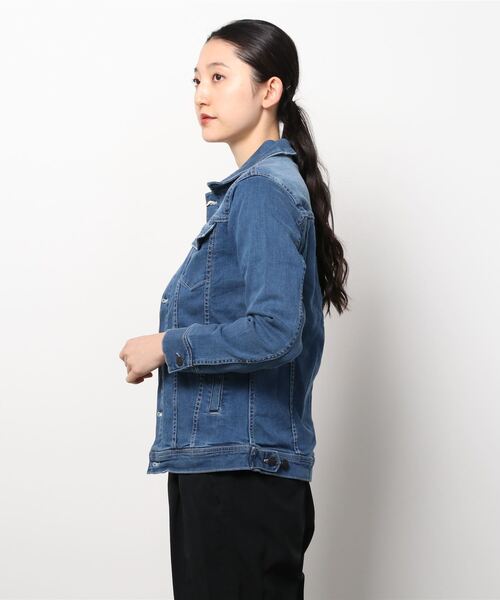 「London Denim」 デニムジャケット 50 ライトブルー レディース_画像2