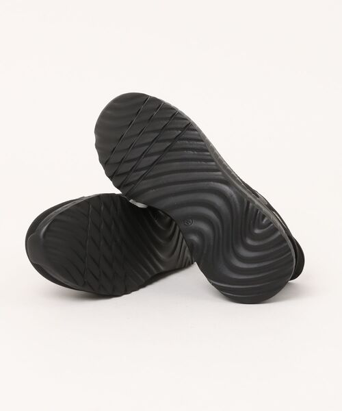 「SKECHERS」 ローカットスニーカー 24.5cm ブラック×ブラック レディース_画像3