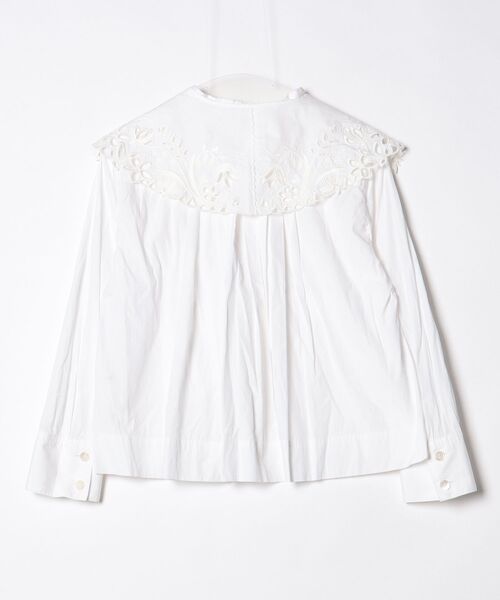「haupia」 長袖ブラウス MEDIUM ホワイト レディース_画像2