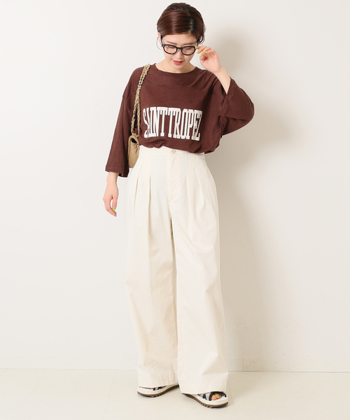 「Spick & Span」 パンツ 38 ネイビー レディース_画像2