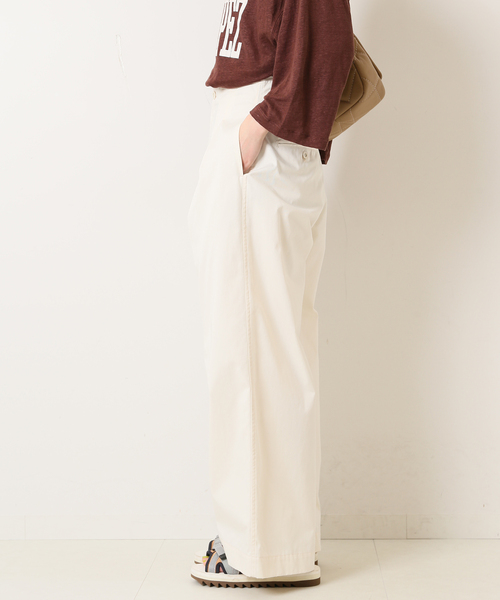 「Spick & Span」 パンツ 38 ネイビー レディース_画像3