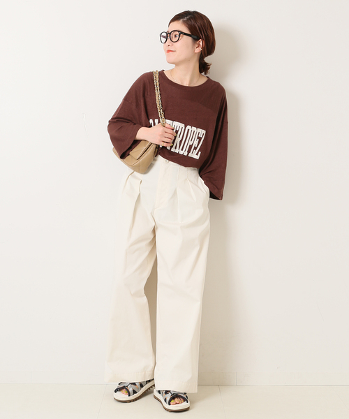 「Spick & Span」 パンツ 38 ネイビー レディース_画像8