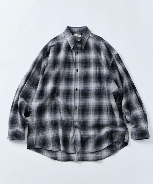 wjk 長袖シャツ X-LARGE ライトグレー メンズ : ZOZOTOWN Yahoo!店