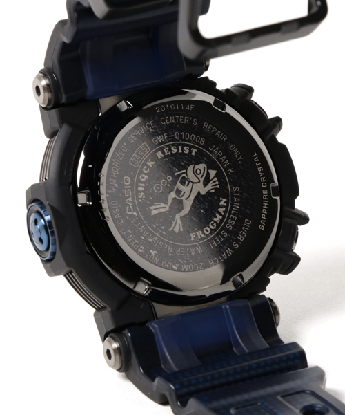 G-SHOCK 腕時計 MASTER OF G FROGMAN(フロッグマン) /GWF-D1000B-1JF