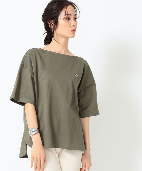 Tシャツ Tシャツ Lacoste B Ming By Beams 別注 ラウンドヘム Tシャツ 21ss Zozotown Paypayモール店 通販 Paypayモール