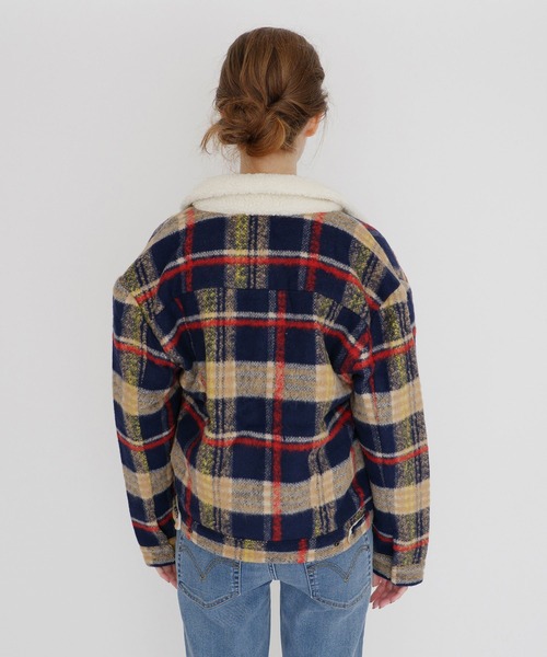 Levi's ジャケット ブルゾン WOOL デニムジャケット PLAID