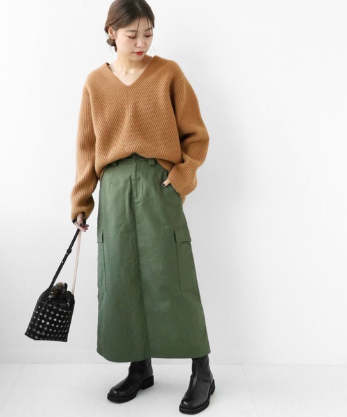 JOURNAL STANDARD relume ニット ウールカシミヤVネックプル