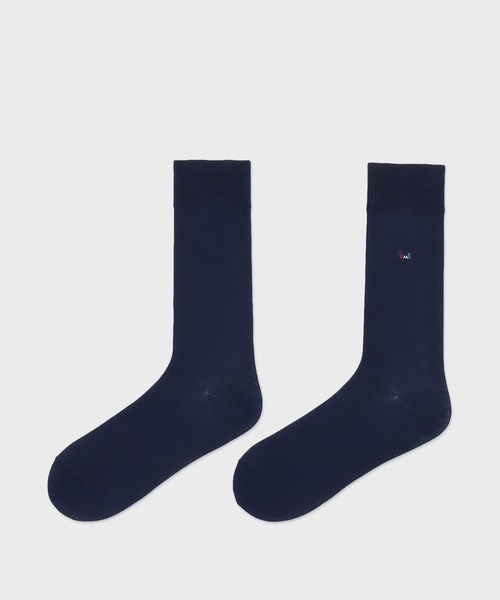 2点①ブラック4個セットPaul Smith カラフルストライプ ソックス 黒 2034-0054-1.jpg