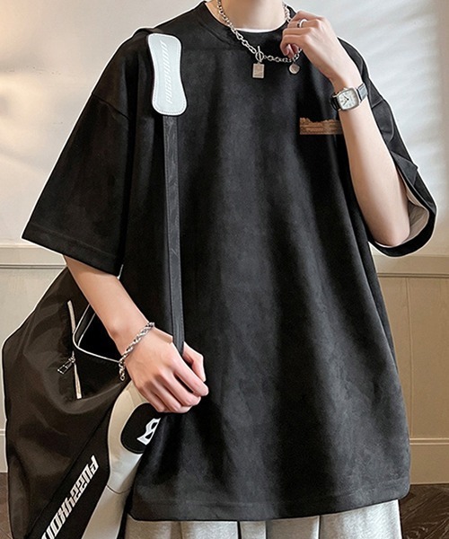 半袖Tシャツ メンズ シンプル ルーズ ラウンドネック 2色 楽天市場】Tシャツ メンズ ラウンドネックルーズシャツ おすすめ