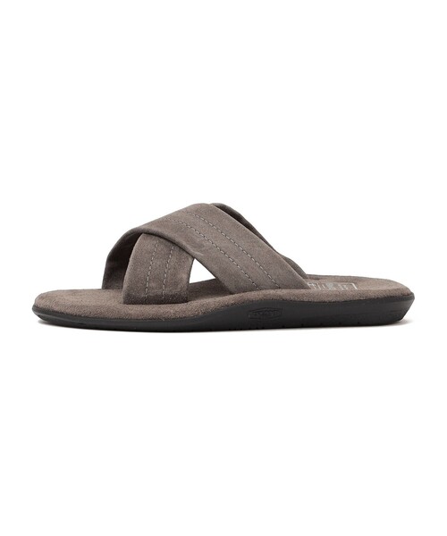  SLIPPER クロスサンダル チャコールグレー ISLAND SLIPPER（アイランドスリッパ） サンダル ISLAND SLIPPER