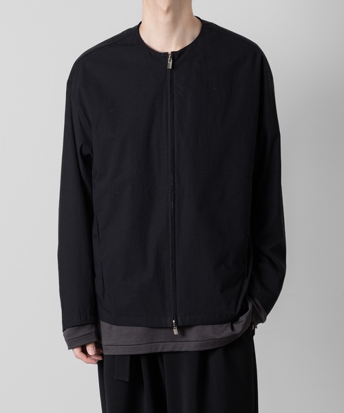 ATTACHMENT ブルゾン アウター CO ストレッチ タイプライター