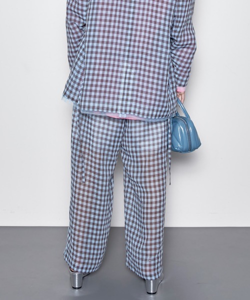 MAISON SPECIAL パンツ Side Line Sheer Pants/サイドライン