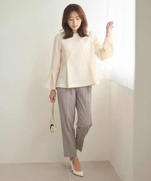 Feroux セットアップ 「セットアイテム」美シルエット ブラウス