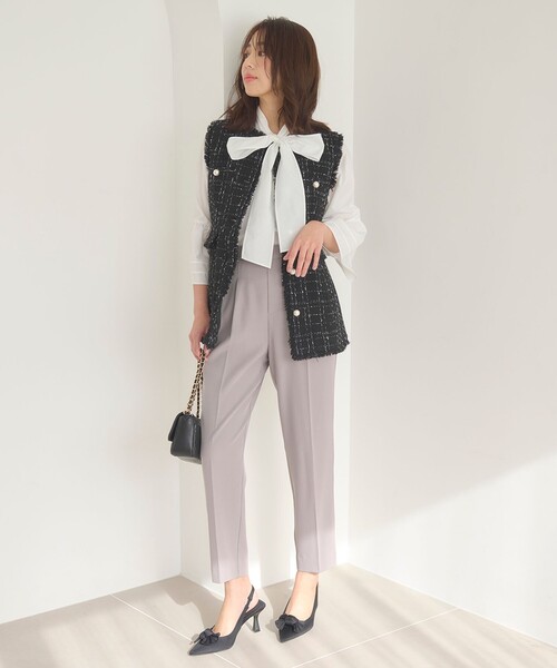 Feroux セットアップ 「セットアイテム」美シルエット ブラウス