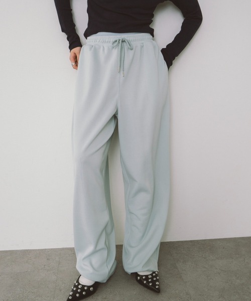 スウェットパンツ ジャージ Wウエストジャージパンツ レディース | HANNE | 12