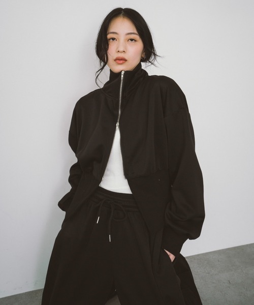 スウェットパンツ ジャージ Wウエストジャージパンツ レディース | HANNE | 21
