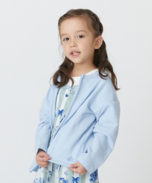 HAKKA KIDS（ハッカキッズ） カーディガン ジップアップカーディガンT 