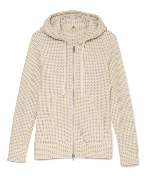 新品　SeaGreen ワッフル　パーカー 　TATRAS　シーグリーン TATRAS CONCEPT STORE｜(M)CAVIANA ビッグワッフルパーカー