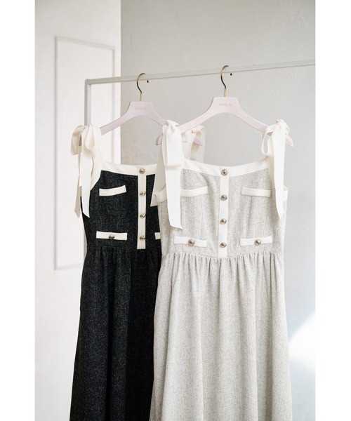 ワンピース Verona Tweed Long Dressの画像