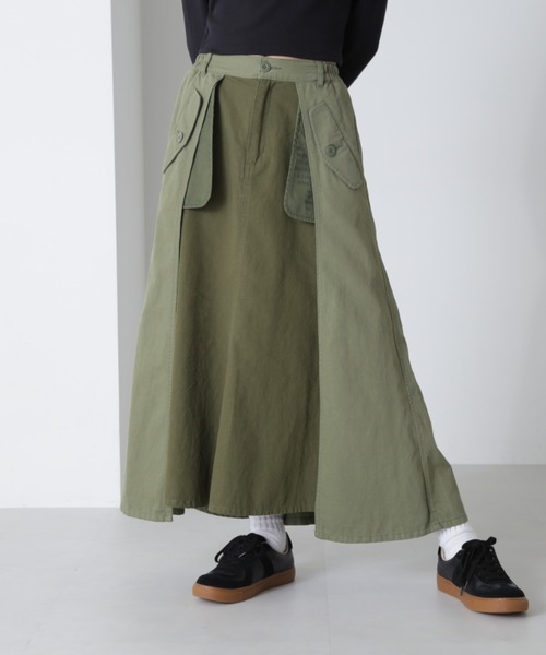 楽天市場】AVIREX 公式通販｜SIGNATURE SKIRT/シグネチャー