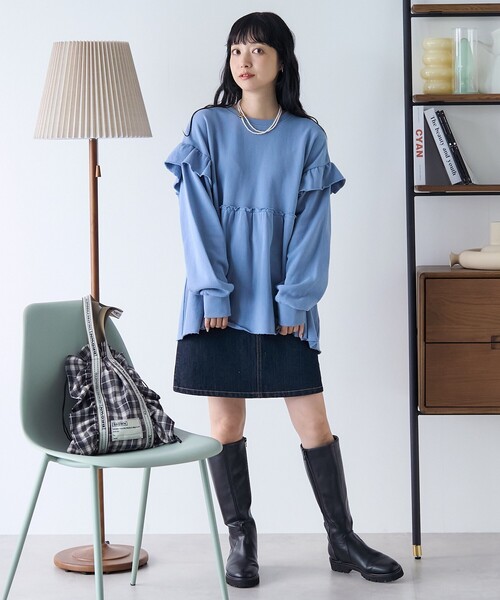 FREAK'S STORE トレーナー スウェット 「新色追加」リメイク風
